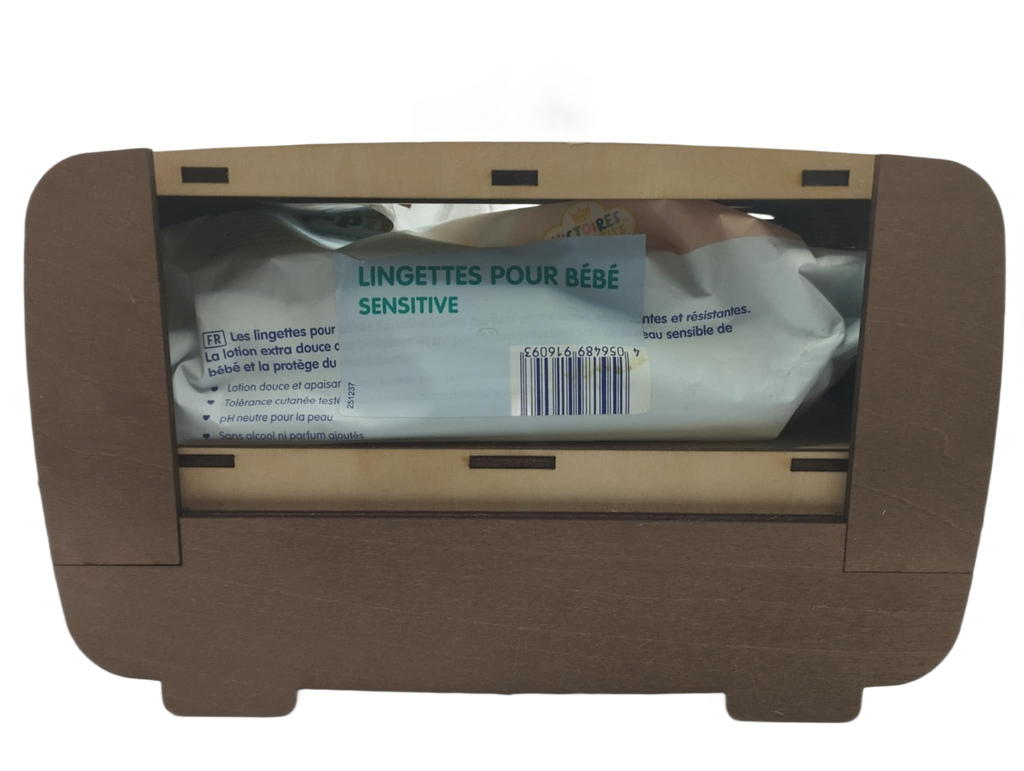 Boîte à mouchoirs - Poste radio vintage