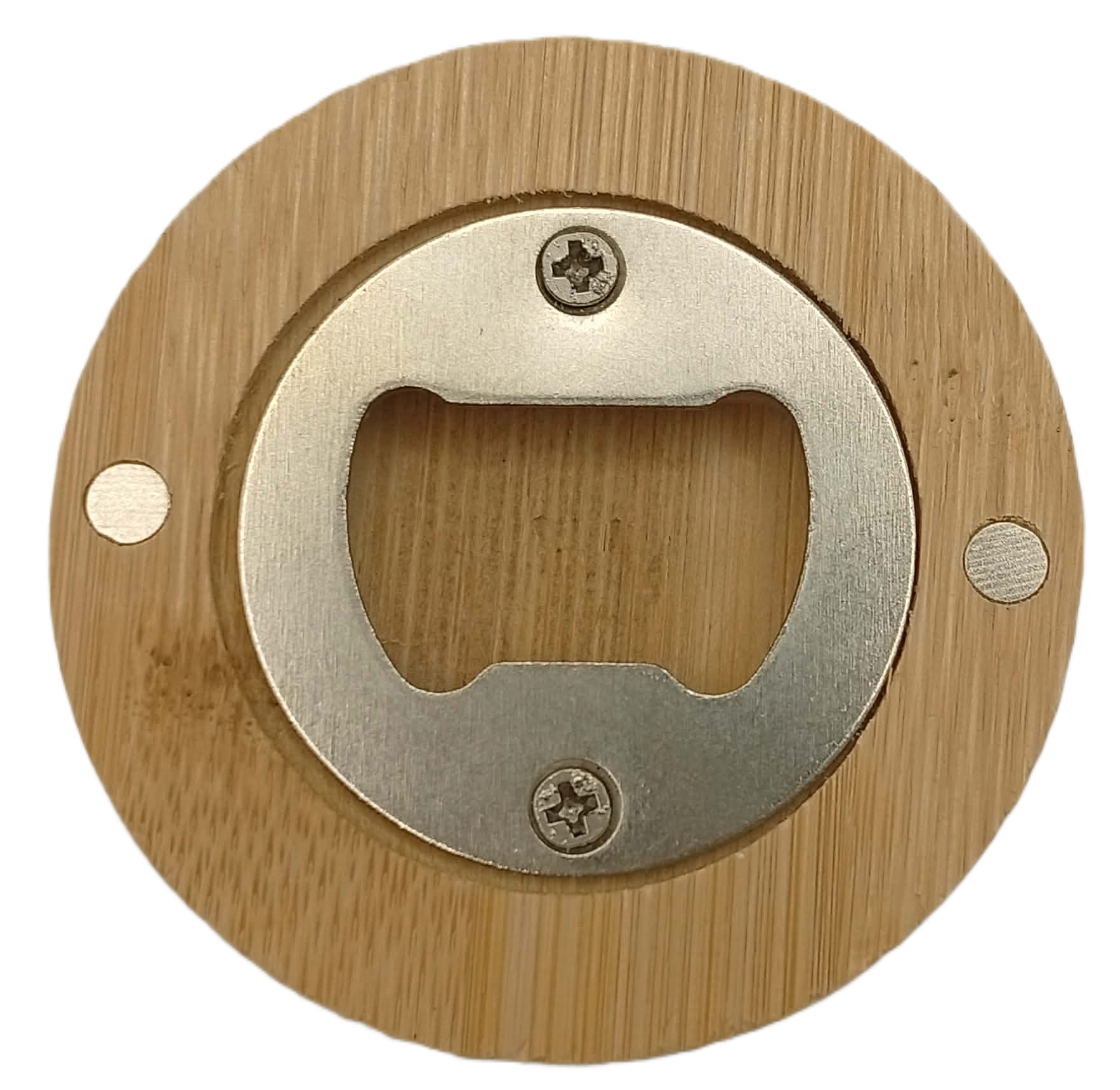 Décapsuleur bois (rond) - gravé (Personnalisable avec votre texte)