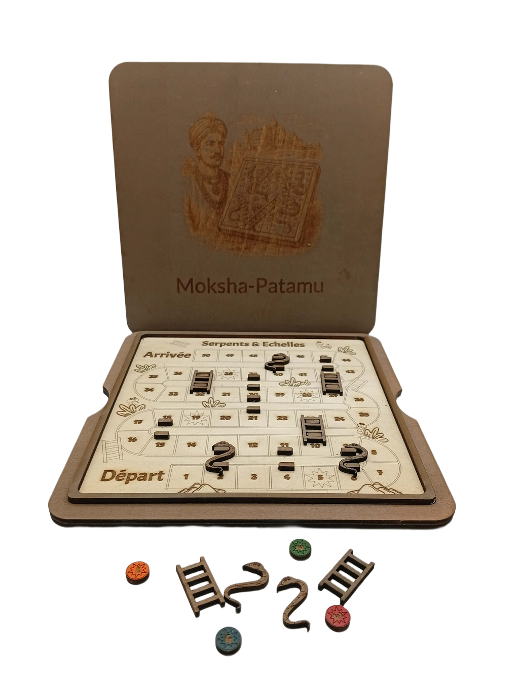 Jeu T4 - Moksha Patamu (Serpents & Echelles)