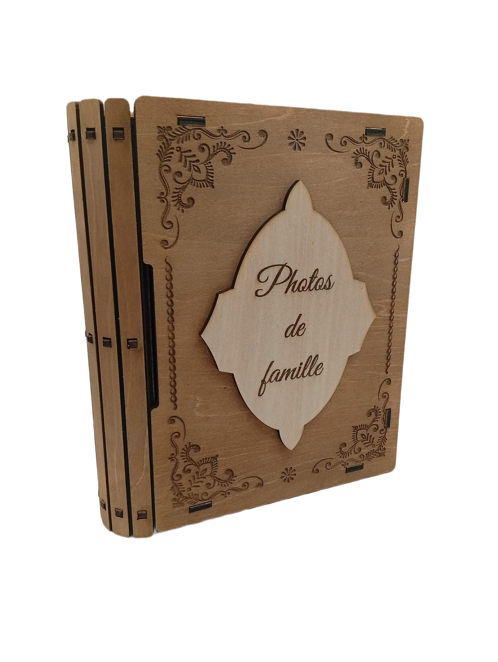 Boite 10x15 cm en forme de livre