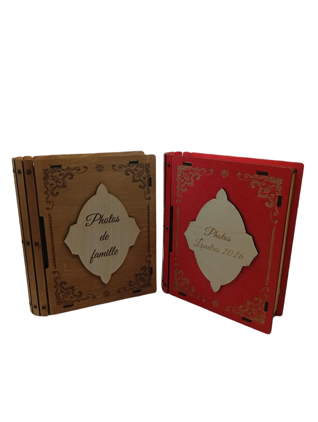 Boite 10x15 cm en forme de livre