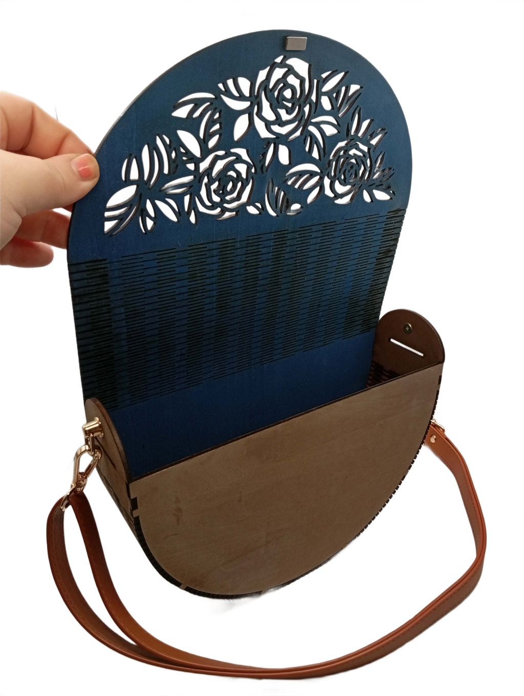 Sac à mains en bois