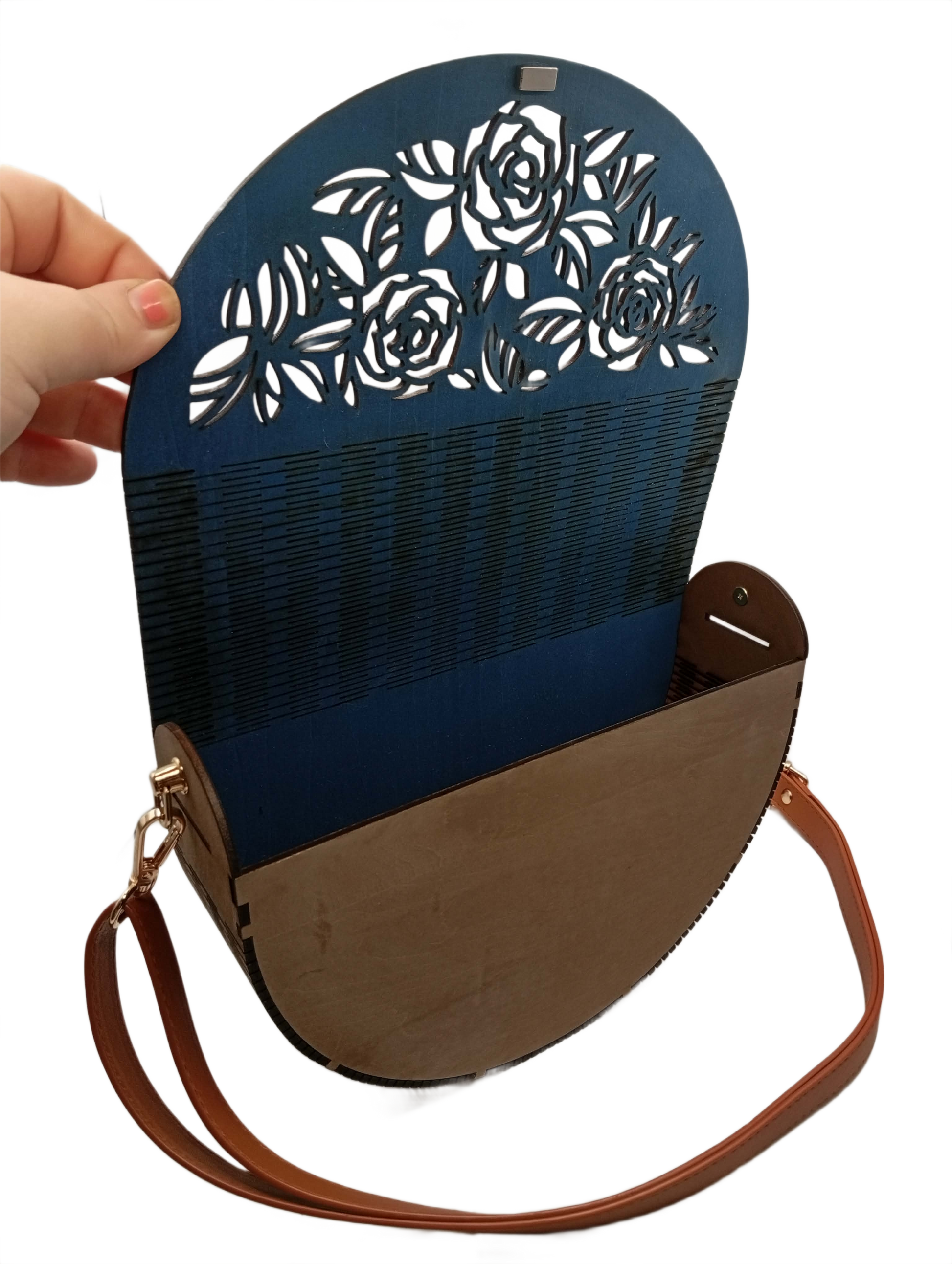 Sac à mains en bois