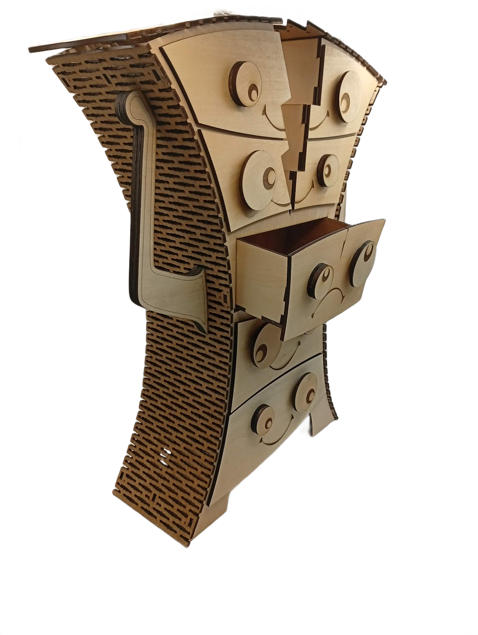 Boite à bijoux en forme de commode "modèle 1"