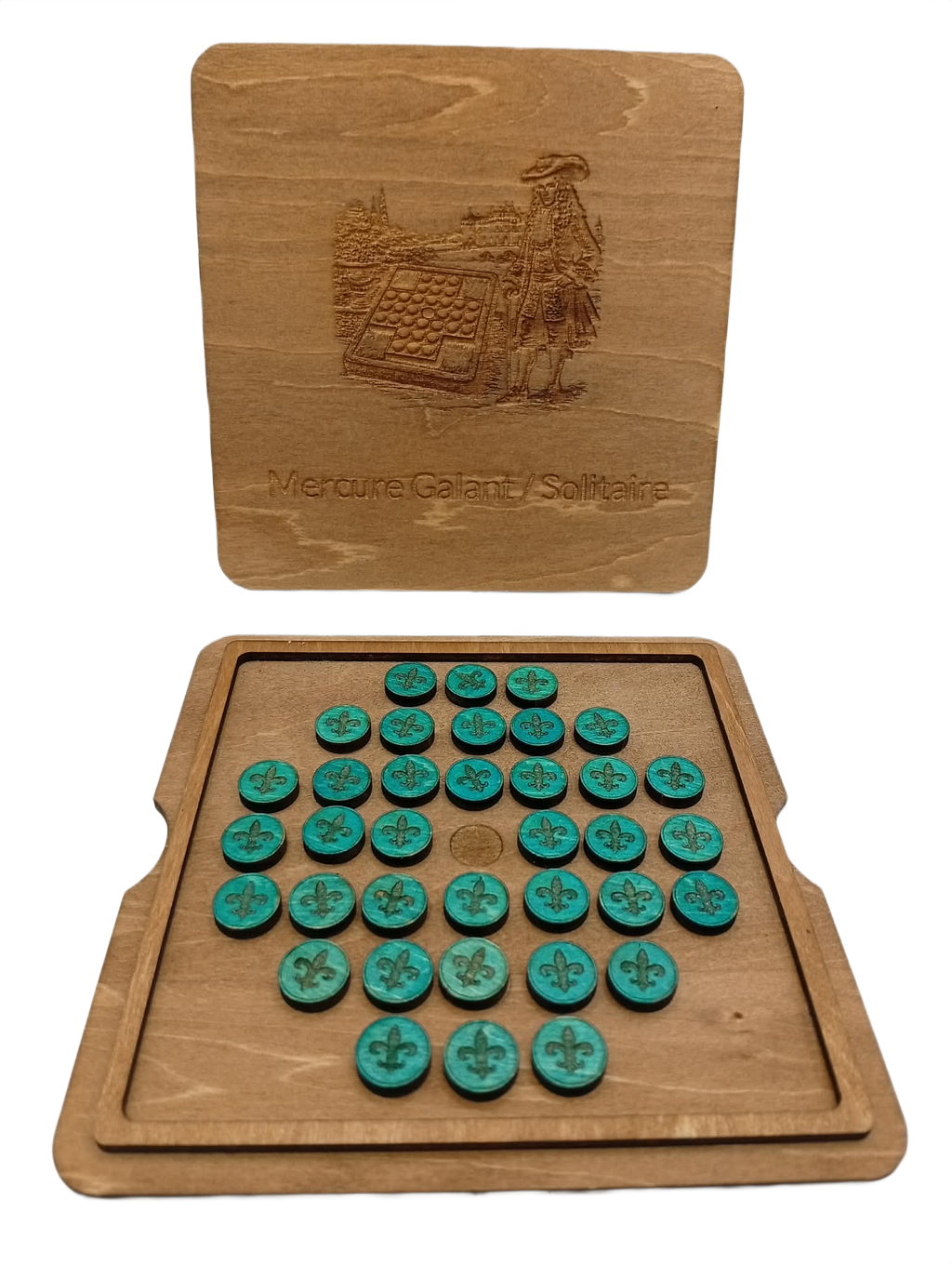 Jeu T1 - le Mercure Galant (Solitaire Français)