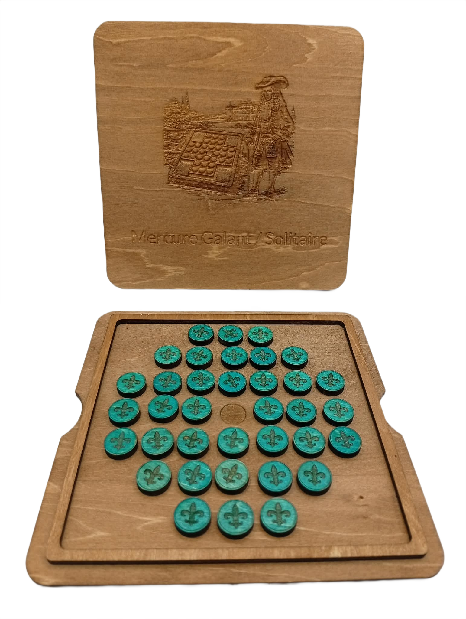 Jeu T1 - le Mercure Galant (Solitaire Français)