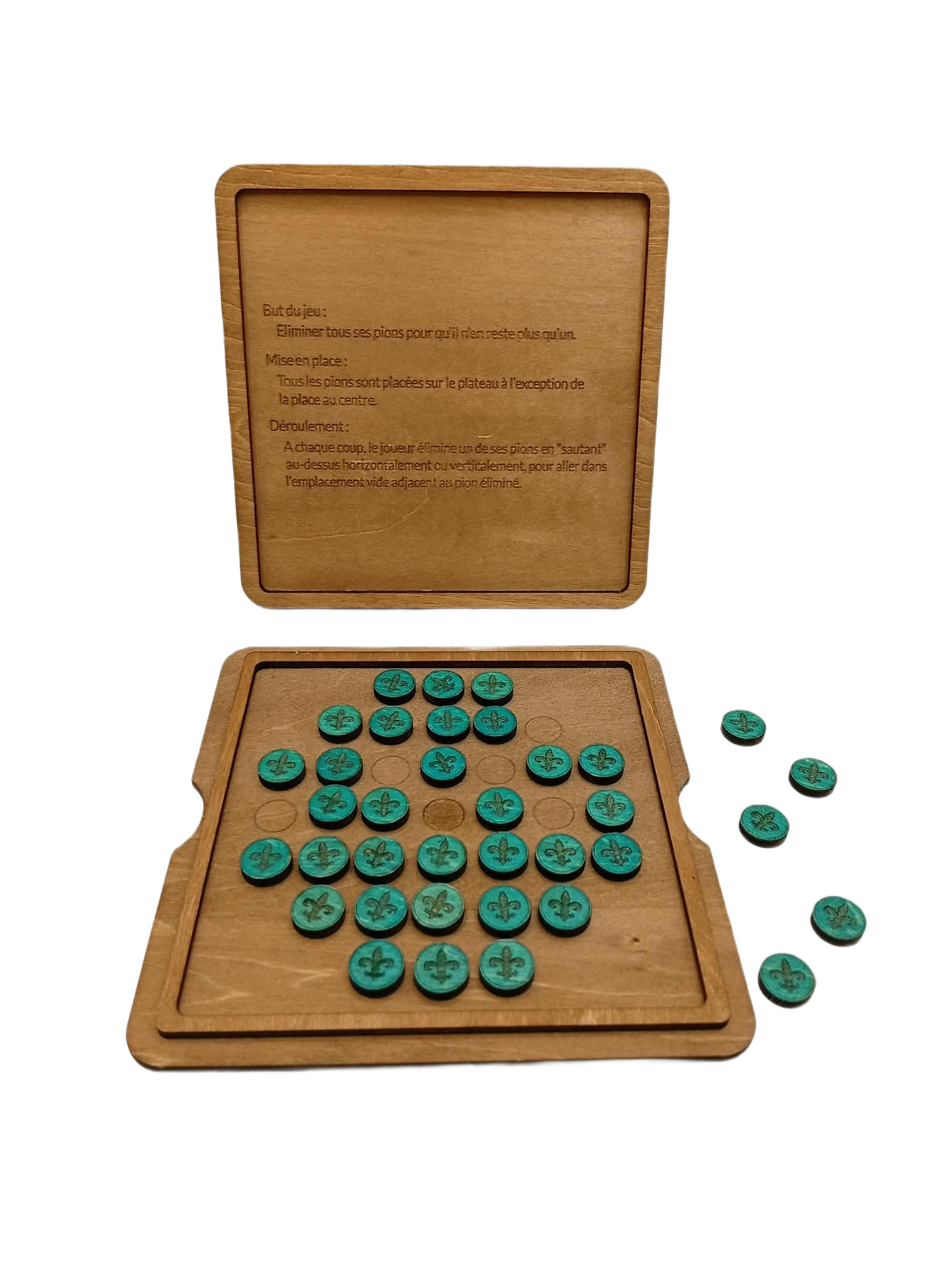 Jeu T1 - le Mercure Galant (Solitaire Français)