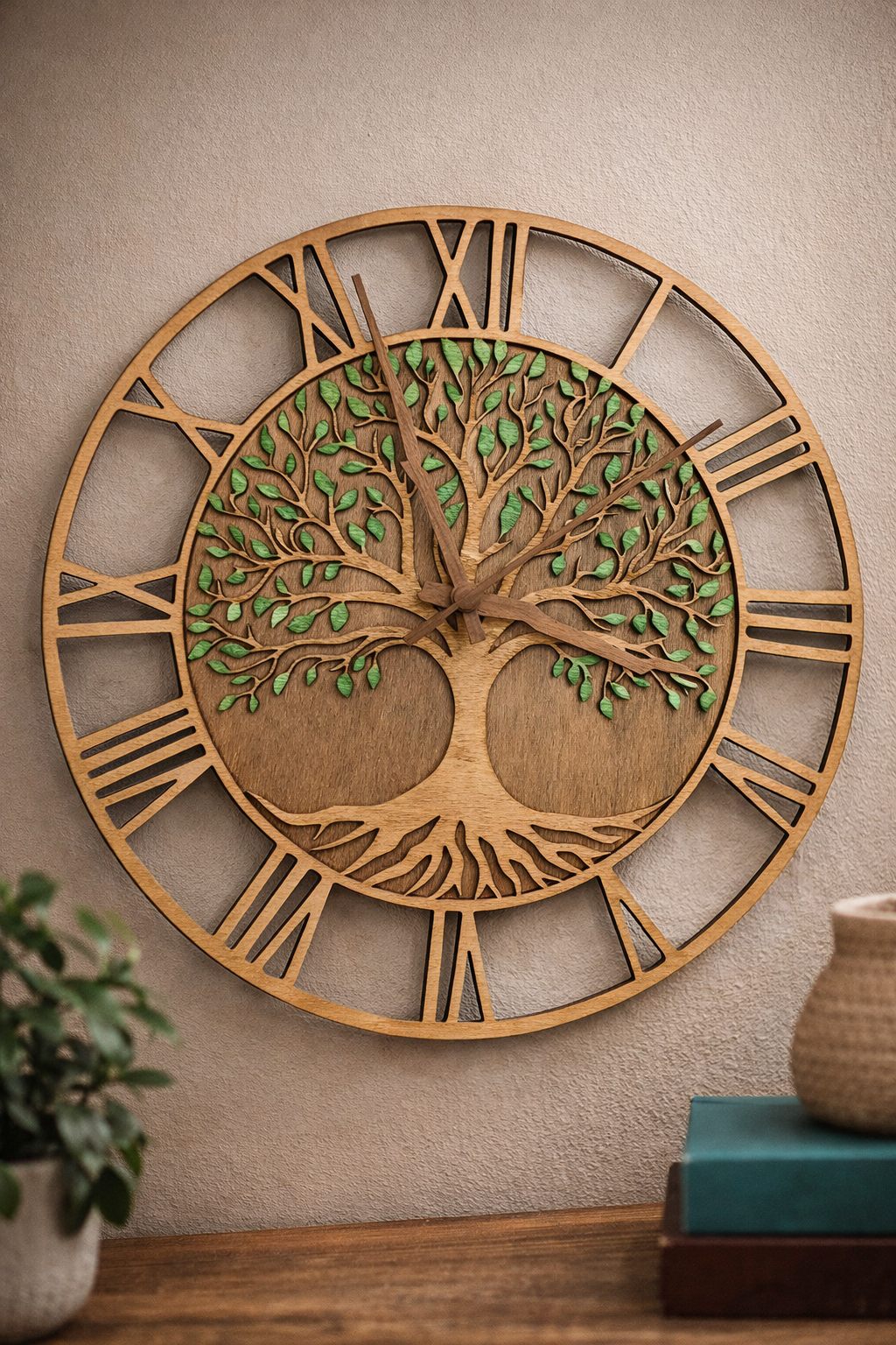 Horloge - Arbre de vie