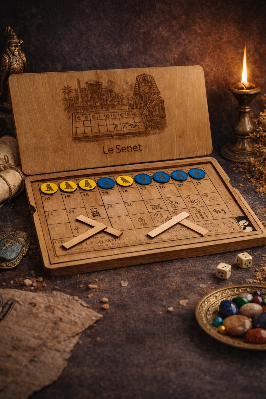 Jeu T1 - le Senet