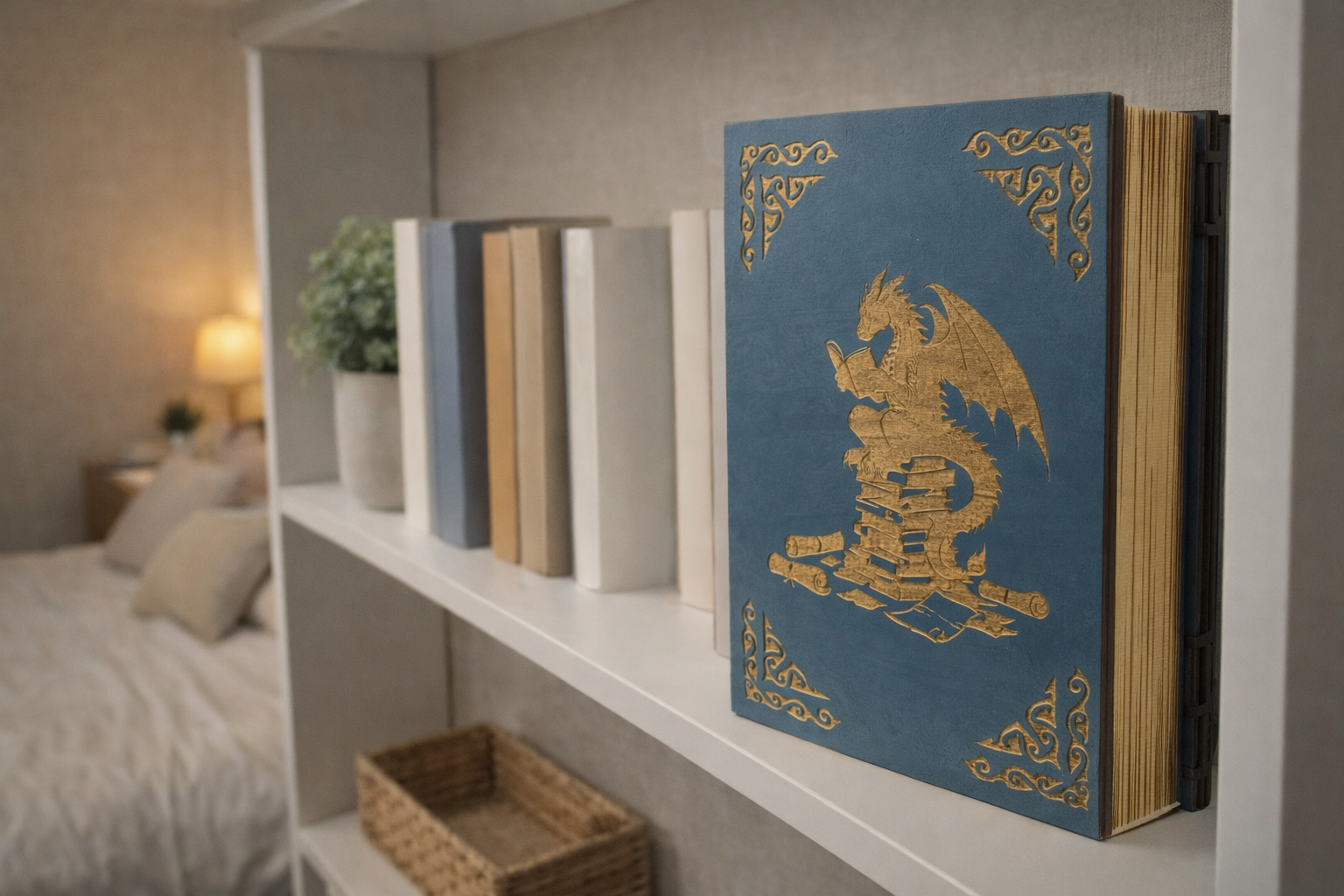 Boite à bijoux en forme de livre