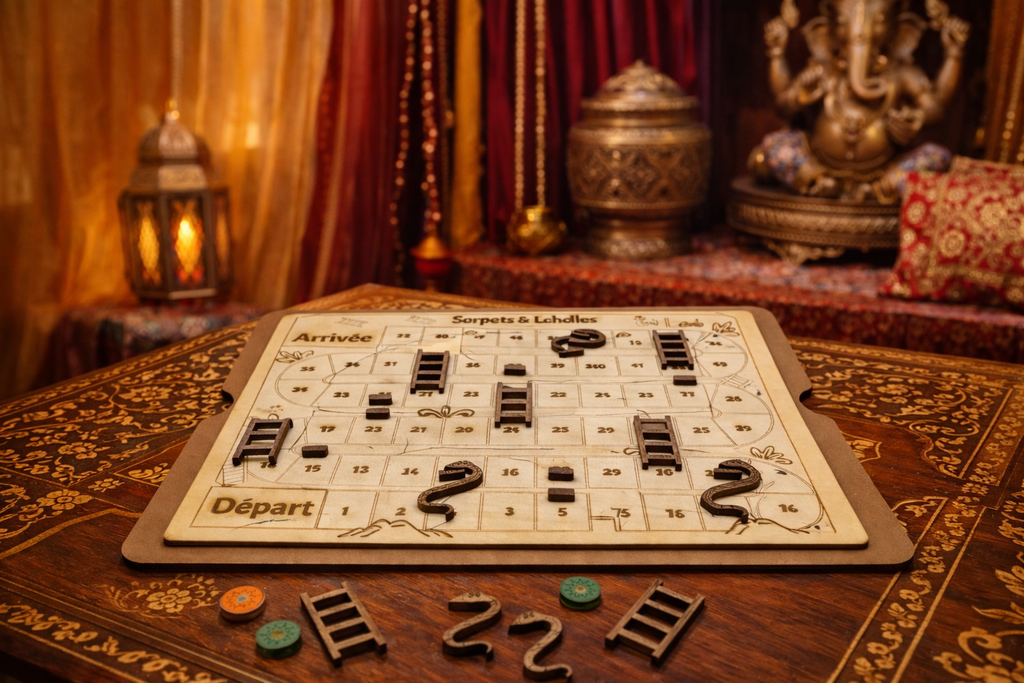 Jeu T4 - Moksha Patamu (Serpents & Echelles)