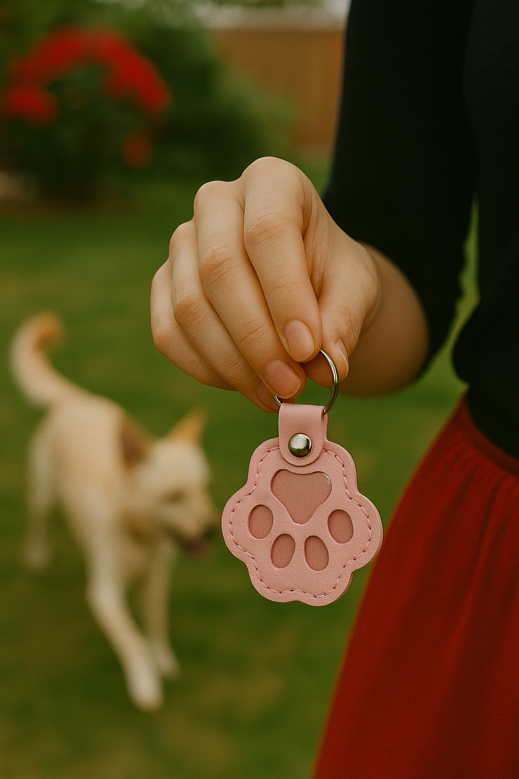 Porte-clé Commémoratif en cuir - gravé (Personnalisable)