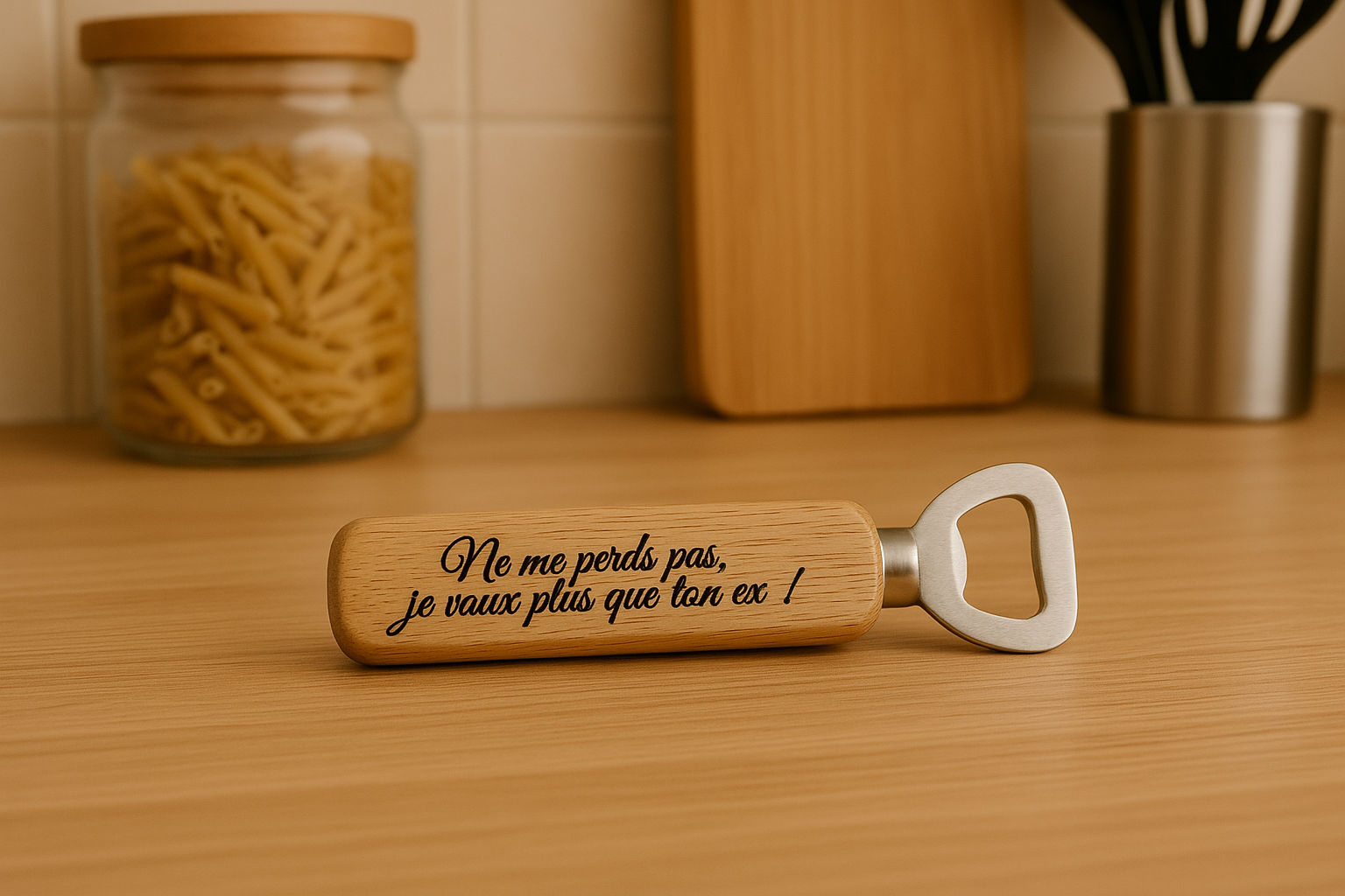 Décapsuleur long - déjà gravé