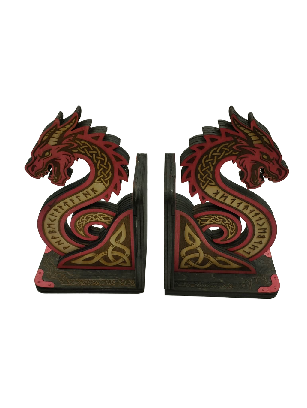 Serre-livres Dragon (paire)