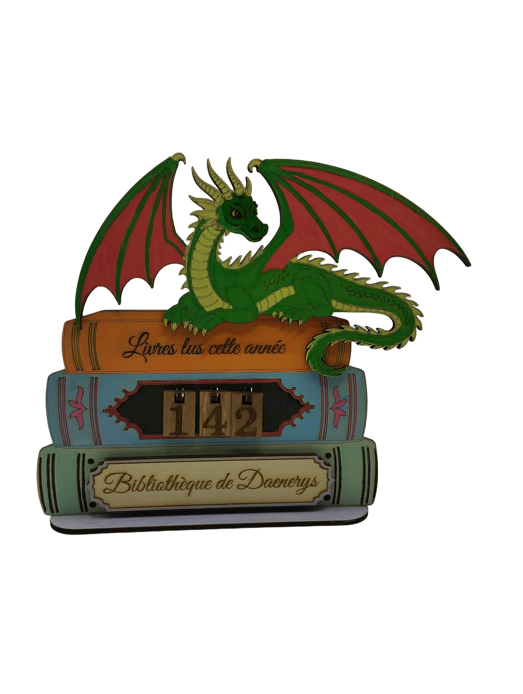 Compteur de livre - Dragon