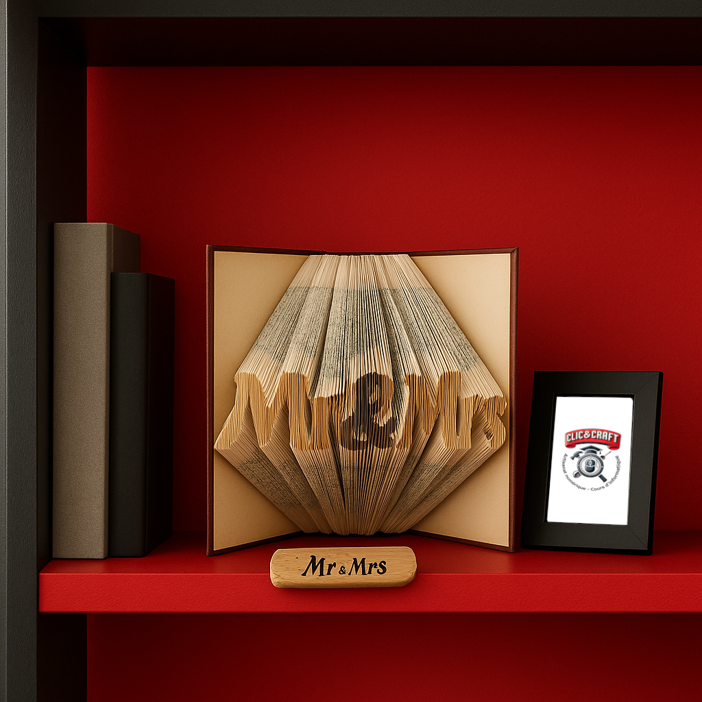 Livre plié - Mr & Mrs
